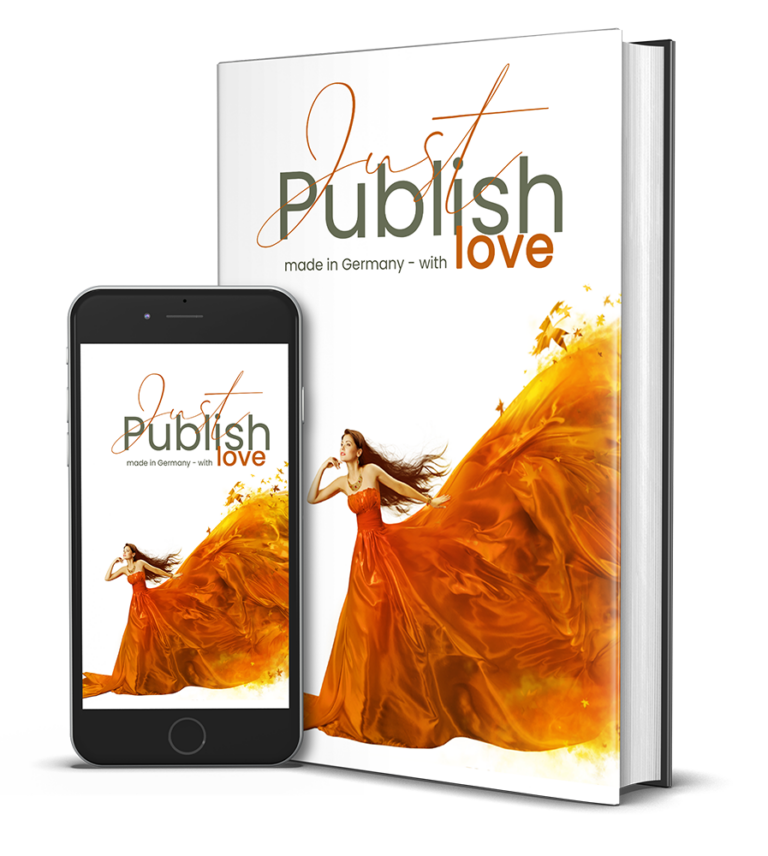Werbung von Just Publish - Buch und E-Buch