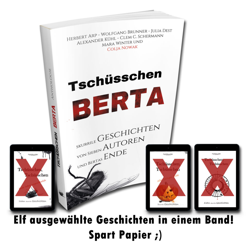 Tschüsschen Berta - Mockup